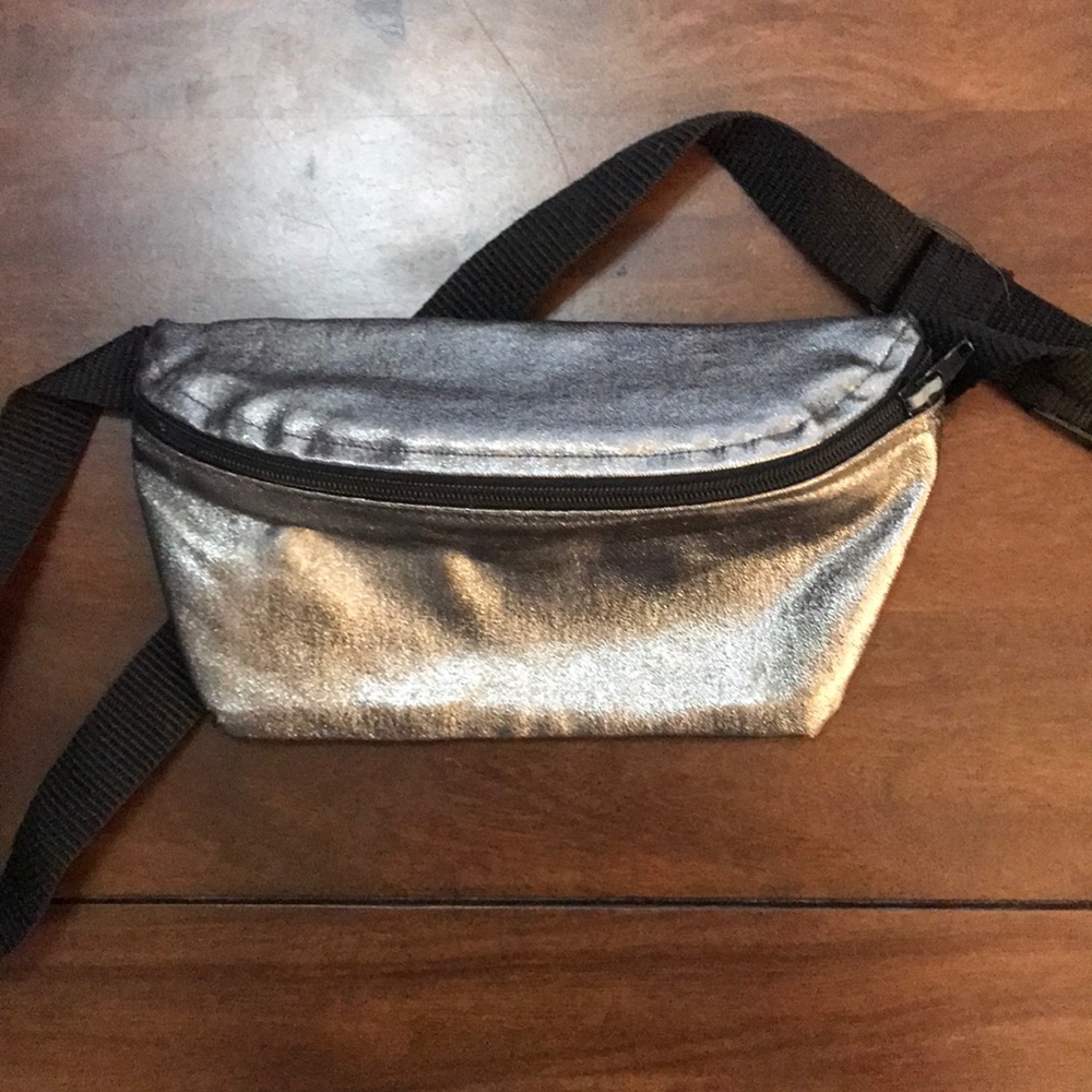 American Apparel Silver Fanny Pack